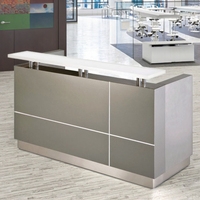 Comptoir de réception haut de gamme pour salon/restaurant/clinique, mobilier de réception/lobby/bar (FOHJJ-04)