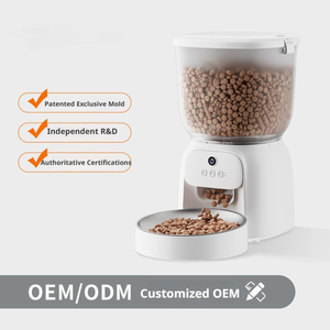 Distributore Automatico di Cibo per Animali Domestici in Plastica da 4L, Facile da Pulire, con Controllo APP, Anti-Sovrappieno, Piani Pasto Personalizzati, per Famiglie con Più Animali, OEM/ODM - Product Image 2