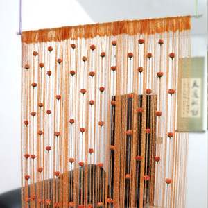 Cortina de Puerta Lineal I-0697, Cortina Decorativa para el Hogar, Separador de Ambientes, Venta al por Mayor, Cortina de Borlas para Salón de Belleza u Oficina - Product Image 3