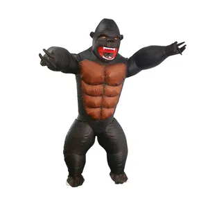 Ropa inflable de Halloween para niños y adultos, muñecos de dibujos animados, ropa para caminar, Reunión Anual divertida, King Kong, Nueva