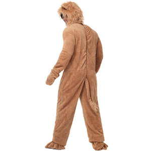 Disfraz de León de Felpa Suave para Halloween, Lindo Disfraz de León Pequeño para Adultos y Niños - Product Image 6