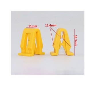 Clips de Plástico Duraderos para el Interior del Automóvil, 11mm, 11.6mm, 18.3mm, Sujetadores para Fijación del Panel de la Consola - Product Image 1