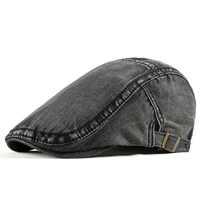Boina Estilo Británico Personalizada, Gorra de Tweed con Forro de Algodón para Otoño e Invierno, Sombrero para Hombre y Mujer