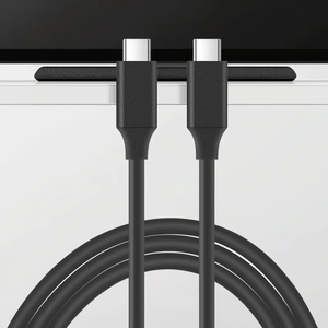 Câble de charge TPE PD 100W 5A USB Type C, tresse de transfert de données rapide compatible <span class=keywords><strong>iPhone</strong></span> pour Samsung, ordinateur portable, téléphones mobiles, 1m - Product Image 3