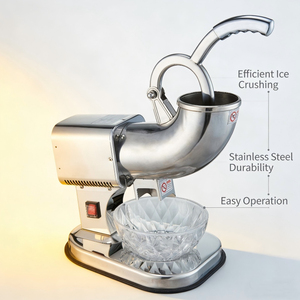 Nuevos Diseños de Máquinas Eléctricas para Hacer Hielo, Máquina Comercial de Hielo en Nieve de Acero Inoxidable, Fabricantes de Máquinas de Conos de Nieve con Marca Personalizada - Product Image 4