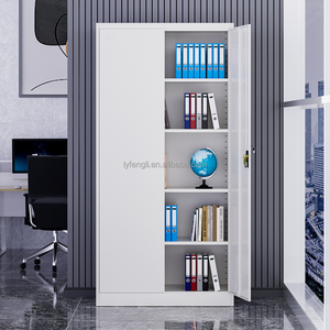 Armoire de classement moderne en acier avec étagères réglables pour usage professionnel – Mobilier commercial durable pour salle de sport, école, bureau à domicile - Product Image 1