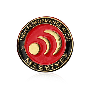 Bán Buôn Tùy Chỉnh Vòng Vàng-Mạ Màu Đỏ Men Cứng Phù Hiệu Thể Thao Người hâm mộ Câu Lạc Bộ Rainbowlapel Pin Với <span class=keywords><strong>Epoxy</strong></span> Dome Cho Quà Tặng Doanh Nghiệp - Product Image 3