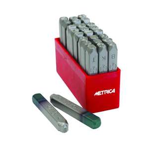METRICA-POINÇONS PROFESSIONNELS-SÉRIE ALPHABET - Product Image 1