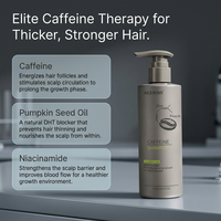 Shampooing et après-shampoing 2-en-1 à la caféine, Redensyl, cellules souches végétales, bloqueur de DHT, épaississant, stimulant la croissance des cheveux, 250 ml