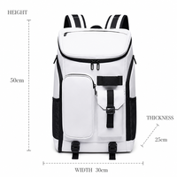 Sac à dos de voyage Oxford de haute qualité à grande capacité avec plusieurs compartiments pour l'extérieur