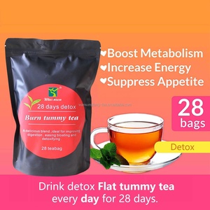 Thé Détox Minceur Ventre Plat Naturel et Puissant <span class=keywords><strong>pour</strong></span> Perte de Poids Rapide, Brû<span class=keywords><strong>le</strong></span>-Graisse, 28 Jours, avec Moringa - Vente en Gros - Product Image 3