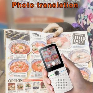 Traductor Inteligente Global Portátil T10 con WIFI, Traducción <span class=keywords><strong>en</strong></span> 138 Idiomas, Traducción Offline, Traductor Cara a Cara, Traducción <span class=keywords><strong>de</strong></span> Fotos con ChatGPT - Product Image 6