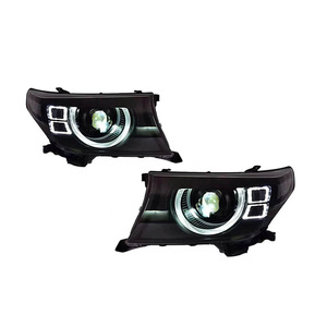 Faros delanteros compatibles con los modelos Land Cruiser LC200 de 2008-2015; actualización de faros LED estilo Defender. - Product Image 3