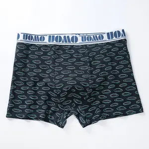 Underwear Factory Customized Logo Brand Mens Boxer Shorts Briefs Custom Boxers For Men