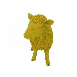 resin animal decorate statue molds kwaii sheep crafts design realistic sculpture for home decor or gift