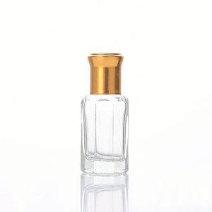 3ml 5ml High-grade Square Glass Roller Bottle Roll-on Bottle With Steel Glass Roller Ball - Product Image 1