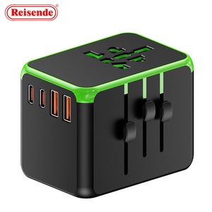 Adaptateur de voyage universel multifonctionnel avec charge rapide GaN, sans ports, fabriqué en Chine - Product Image 6
