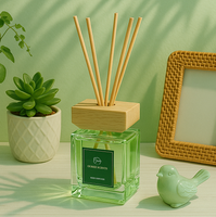 Diffuseur d'arômes haut de gamme sans flamme, grande capacité 200 ml, pour salon et maison, diffusion longue durée, parfum d'ambiance à bâtonnets.