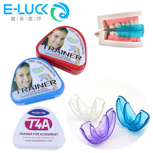 Tandheelkundige Apparatuur T 4K Tandheelkundige Orale Beugels Kinderen Siliconen Gel Orthodontische Trainer Voor Kinderen - Product Image 2