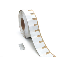 Étiquette RFID UHF anti-métal Impinj Monza R6P 860-960MHz imprimable 60*25mm, à coller sur métal, étiquette souple ISO/IEC 18000-6C, étanche