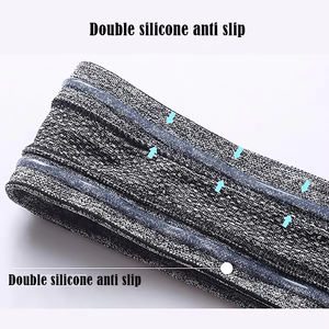 Bandeau anti-dérapant pour hommes et femmes Bandeau élastique respirant anti-humidité pour Fitness Gym Yoga Running Football Basketball - Product Image 3