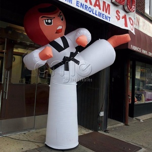 Publicité gonflable d'extérieur Karaté Air Blow up Karaté Kid Karaté Kicker - Product Image 1