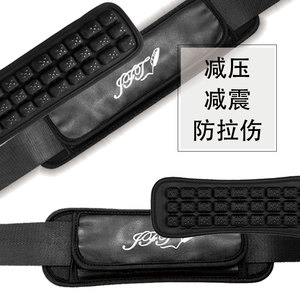 Car Seat Belt Shoulder <b>Pad</b> Air Cushion Cover Universal Adjustable Protective <b>Pad</b> For Child Neck Safety Black Gray - Product Image 2