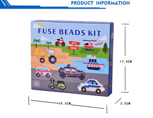 Perles à repasser <span class=keywords><strong>Hama</strong></span>, jouets éducatifs pour enfants, puzzles en bois DIY de 5 mm, prix d'usine bon marché - Product Image 3