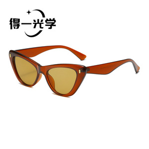 แว่นกันแดดทรงแคทอาย De Yi Optics สีดำ UV400 กรอบ PC สำหรับทุกเพศ เหมาะสำหรับกิจกรรมกลางแจ้ง - Product Image 3