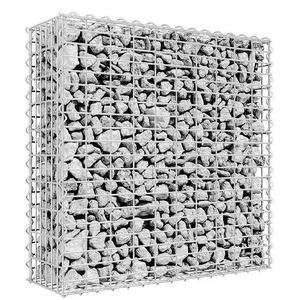 <span class=keywords><strong>Cage</strong></span> en acier inoxydable standard chinois pour mur de soutènement, fabriquée sur mesure en usine, avec des trous carrés, clôture soudée - Product Image 1