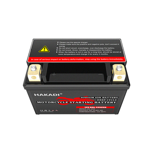 มอเตอร์โซเดียมไอออน6AH 12V 7.8A แบตเตอรี่สตาร์ท235CCA 20C มอเตอร์รถจักรยานยนต์ชีพจรกระแสสูง3000รอบ - Product Image 4