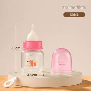 ขวดนมสัตว์เลี้ยงซิลิโคนเกรดอาหาร ดีไซน์ใหม่ สำหรับแมว กระต่าย ลูกสุนัข ลูกแมว พร้อมกระเป๋าพกพาสำหรับสัตว์เลี้ยง - Product Image 4