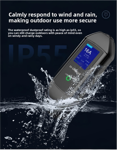 EVSE portable intelligent 11 kW Type 2 adapté aux Pays-Bas |   Chargeur domestique pour véhicules électriques IP65 avec homologation CE TUV - Product Image 4