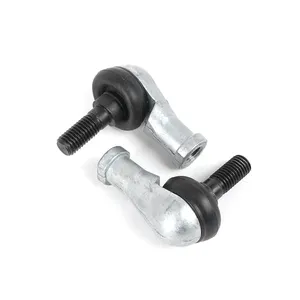 White Zinc Alloy Plated Ball Joint Hardware Aluminium Alloy Clip Locking Ball and Socket Bearing