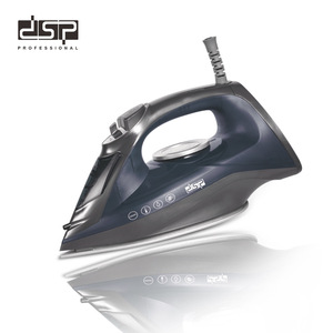 Plancha de vapor Dsp de 2200W con suela de cerámica para uso doméstico en seco y húmedo, eliminación rápida de arrugas - Product Image 5