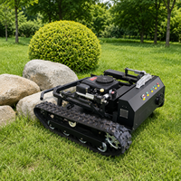 Mesin Pemotong Rumput Remote Control Bensin Grosir dan Mesin Pemotong Rumput Robotik untuk Pertanian