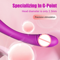 Hochwertiger Vibrator für Frauen, Sexspielzeug mit USB-Magnetladefunktion, 9 Frequenzen, leistungsstarker Vibrator