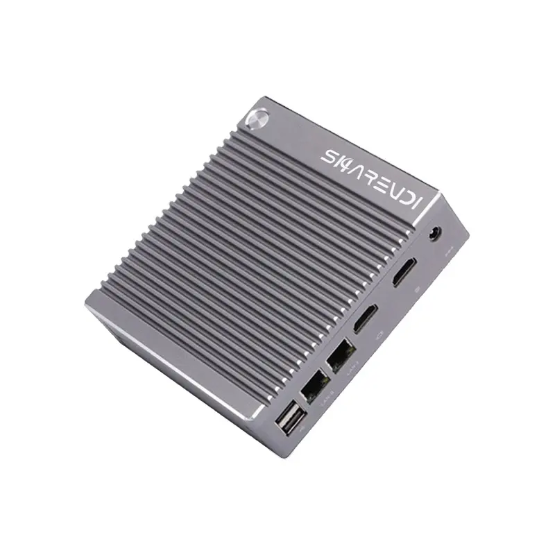 Mini Pc In-tel Core i3 i5 i7 Celeron N2840 N2940 Dual Lan 2*HD-MI Support Dual Display win11 Linux Computer Fanless Mini Pc