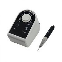 Moteur sans balais à faible bruit et faible chaleur, 40000 tr/min, puissance élevée 85W, perceuse à ongles professionnelle portable avec embout de 2,3 mm en plastique