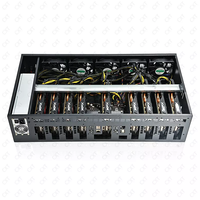Boîtier de jeu de bureau X79 neuf, 60 mm, 9 GPU, carte mère E-ATX, alimentation 2500 W, rack ouvert ATX en stock