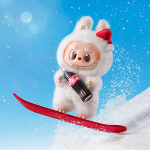 Originale Legit Popmart Labubu serie COCAA-COLAA-visiera in vinile ciechi scatole misteriose simpatiche Action Figure <span class=keywords><strong>Anime</strong></span> dei cartoni animati peluche bambola - Product Image 4