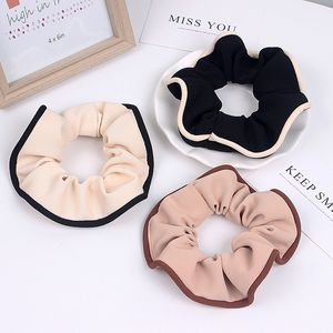 קפה קרם MUJU קשירת שיער וינטג' קשירה צרפתית אביזרי שיער לגברת - Product Image 6