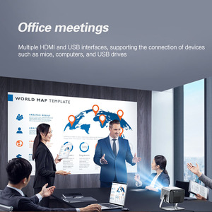 Slimme DLP-filmprojector 1080P Native 3D Ready 2G Android 13 Google TV Wi-Fi voor YouTube Apps 2G Binnen/buiten gebruik - Product Image 3