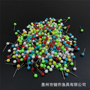 เข็มตกปลาฮุ่ยโจวเจี้ยนเฉียวพร้อมปลายมุกสีสันสดใส อุปกรณ์ตกปลาพลาสติกสำหรับการตกปลา - Product Image 1