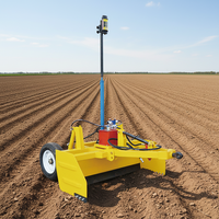 Prix de gros usine : Mini niveleuse laser pour terres agricoles, machine de nivellement de terrain