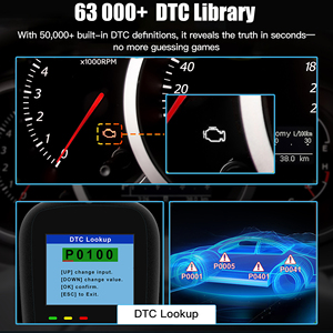 ACETOP OBD2 Diagnostic Tool Full System Scanner 12-24V Universal Cars Engine Diagnosis Battery <strong>Tester</strong> <strong>Code</strong> Reader LCD Display - Product Image 3