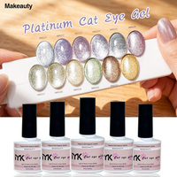 Set de Esmalte de Uñas en Gel Makeauty para Uso Profesional y DIY, Capa Base de Lujo, Curado LED, Larga Duración, No Tóxico, Ecológico, Certificado CE, Gel UV