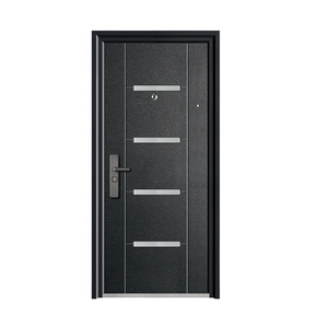 Porte de sécurité coulissante Qifan Steel – Durable, conviviale, design moderne pour entrées résidentielles - Product Image 3
