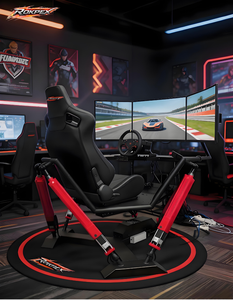 แพลตฟอร์มจำลองการแข่งรถ 3-dof 4-dof 6-dof พร้อมระบบขับเคลื่อนเชิงเส้นไฟฟ้าที่มีความแข็งแรงและความแม่นยำสูง - Product Image 4