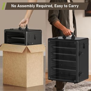 <span class=keywords><strong>Boîte</strong></span> de <span class=keywords><strong>rangement</strong></span> pour miniatures, vitrine pour figurines - Product Image 5